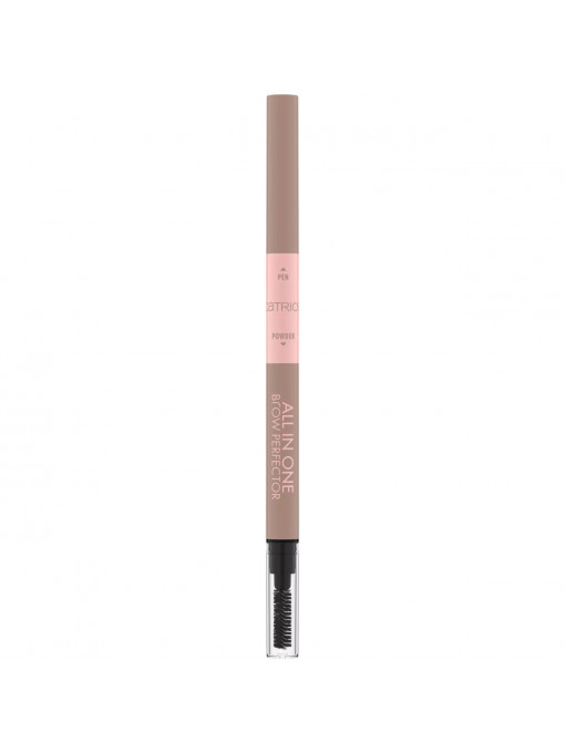 Make-up | Creion pentru sprancene 3 in 1 all in one brow perfector blonde 010 catrice | 1001cosmetice.ro