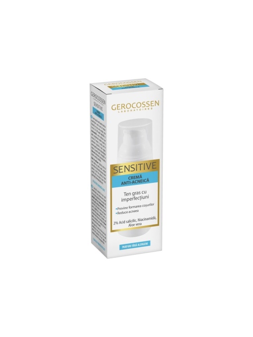 Promotii | Crema anti-acneica sensitive gerocossen, 50 ml | 1001cosmetice.ro