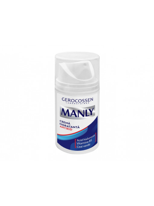 Crema hidratanta antirid Manly, Gerocossen, 75 ml