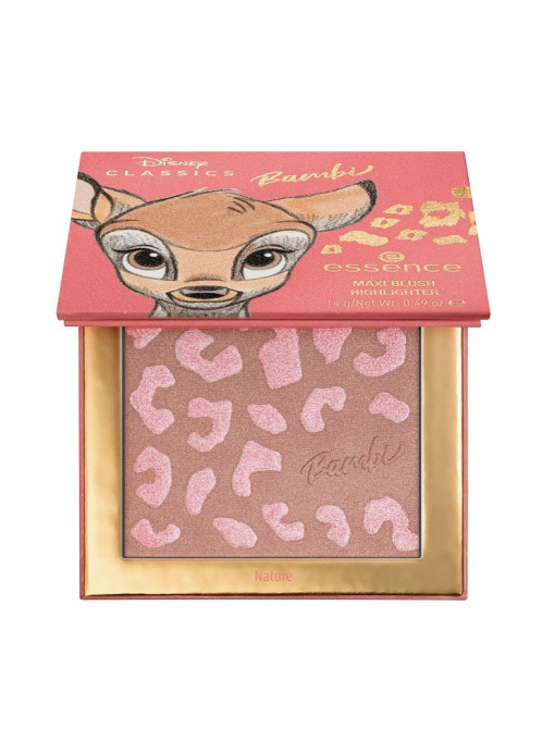Fard de obraz (blush) | Essence disney classics bambi maxi blush highlighter nature 01 | 1001cosmetice.ro