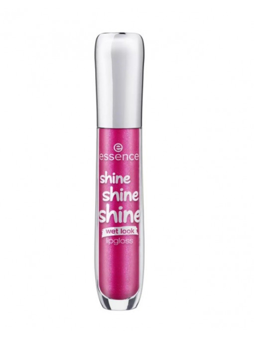 Essence shine shine shine wet look lipgloss after dark pink 24 1 - 1001cosmetice.ro
