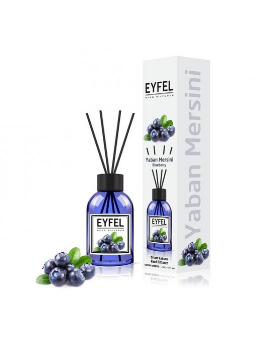 Curatenie | Eyfel reed diffuser odorizant betisoare pentru camera cu miros de afine | 1001cosmetice.ro