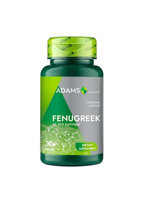 Fenugreek Extract de Schinduf, supliment alimentar 500 mg, Adams