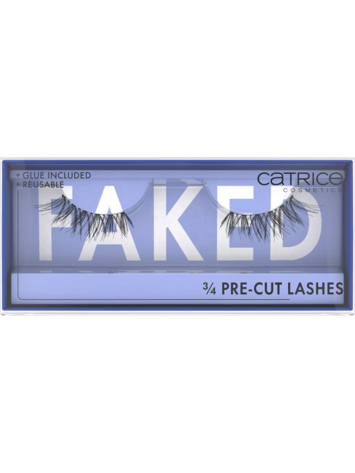 Make-up, catrice | Gene false faked 3/4 pre-cut lashes de la catrice | 1001cosmetice.ro