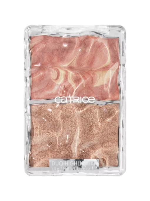 Highlighter (iluminator) | Iluminator duo 2 in 1 underwater secrets sea me glow! c01 catrice | 1001cosmetice.ro