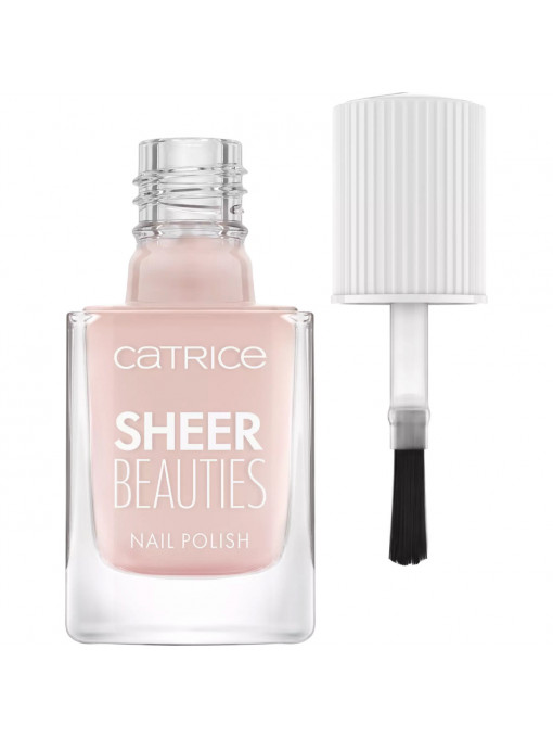 Lac de unghii Sheer Beauties, Roses are Rosy 020, Catrice