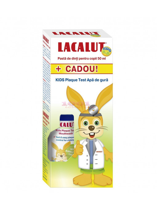 Lacalut kids plaque apa de gura pentru copii 6+ 1 - 1001cosmetice.ro