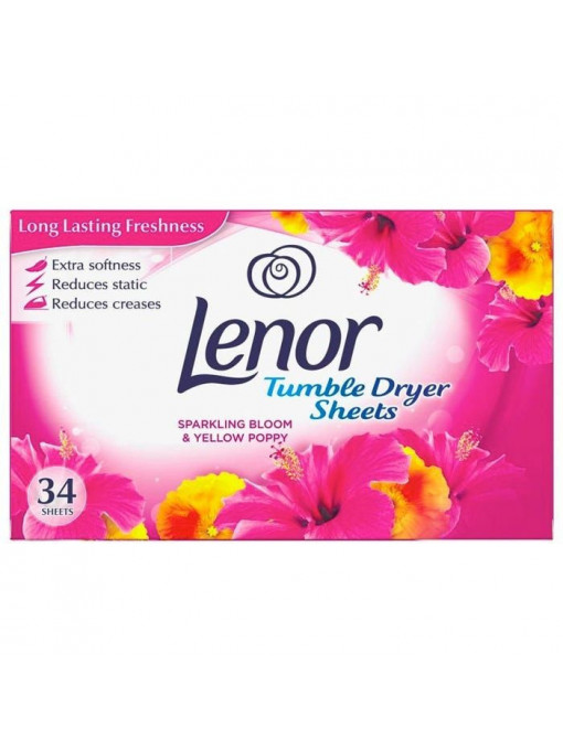 Lenor | Lenor servetele parfumate pentru haine si lenjerii set 34 bucati | 1001cosmetice.ro