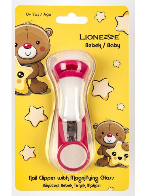 Copii, lionesse | Lionesse baby clipper magnifyng unghiera cu lupa pentru bebelusi 2019 | 1001cosmetice.ro