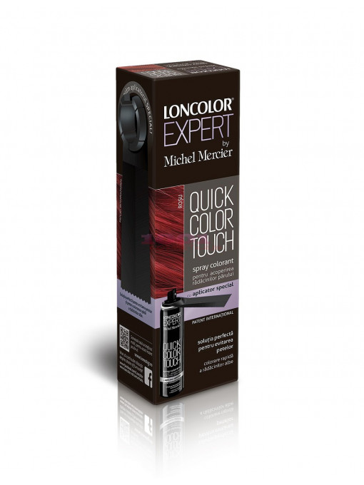 Loncolor expert quick color touch spray colorant pentru acoperirea radacinilor parului rosu 1 - 1001cosmetice.ro