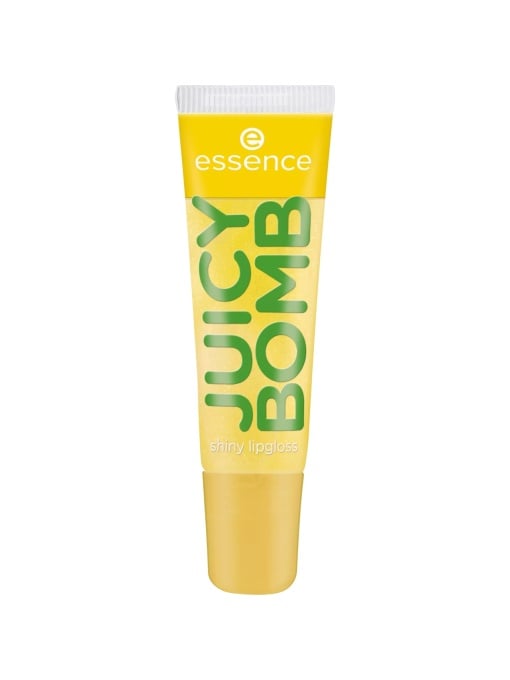 Gloss, essence | Luciu pentru buze juicy bomb shiny lipgloss 106 - mellow mango essence | 1001cosmetice.ro