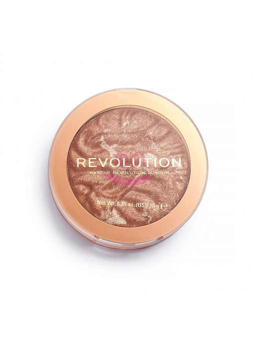 Makeup revolution highlighter reloaded time to shine 1 - 1001cosmetice.ro