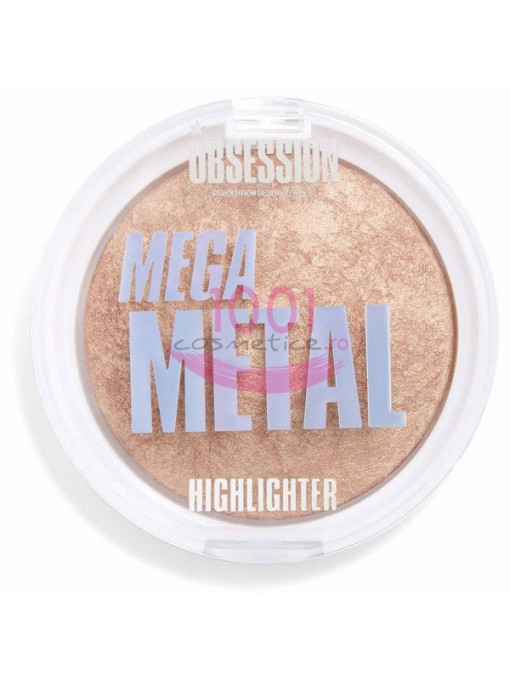 Makeup revolution obsession mega metal highlighter iluminator 1 - 1001cosmetice.ro