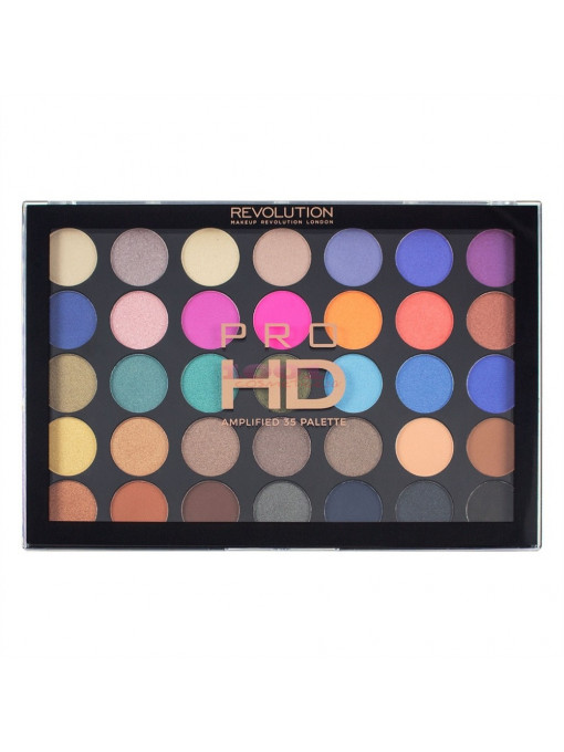 Makeup revolution pro hd amplified 35 palette defiant paleta farduri 1 - 1001cosmetice.ro