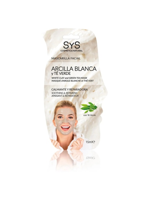 Promotii | Masca faciala cu argila alba si ceai verde 15 ml sys cosmetica, 15 ml | 1001cosmetice.ro