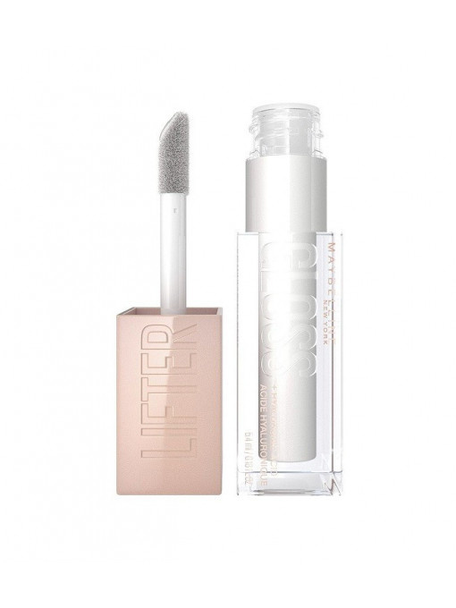 Ruj &amp; gloss, maybelline | Maybelline lifter gloss lichid pearls 001 | 1001cosmetice.ro
