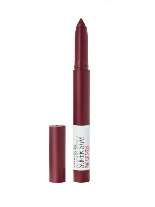 Ruj &amp; gloss, maybelline | Maybelline super stay ink crayon ruj de buze rezistent settle for more 65 | 1001cosmetice.ro