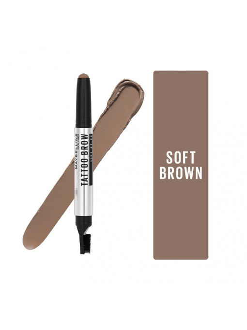 Make-up, maybelline | Maybelline tattoo brow lift creion pentru sprancene soft brown 02 | 1001cosmetice.ro