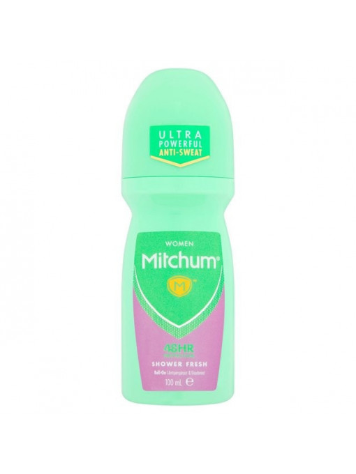Mitchum shower fresh antiperspirant women deodorant roll on 1 - 1001cosmetice.ro