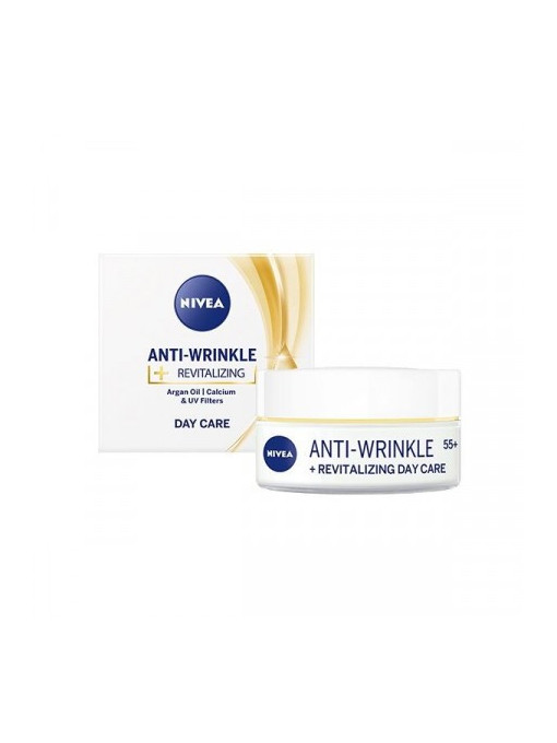 Nivea anti-wrinkle +revitalizing crema antirid 55+, 50 ml 1 - 1001cosmetice.ro