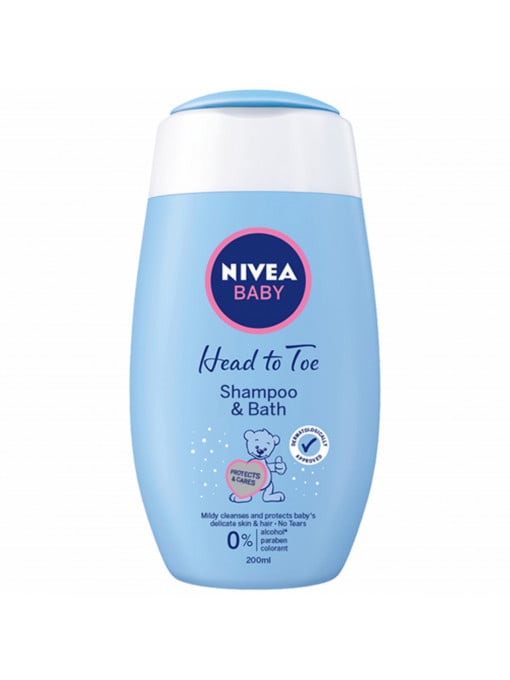 Nivea baby sampon si spuma de baie pentru copii 1 - 1001cosmetice.ro