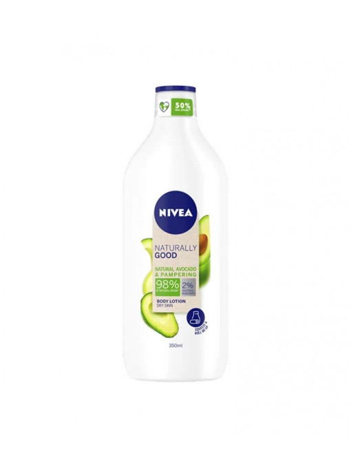 Crema corp, nivea | Nivea naturally good avocado & pampering lotiune de corp | 1001cosmetice.ro