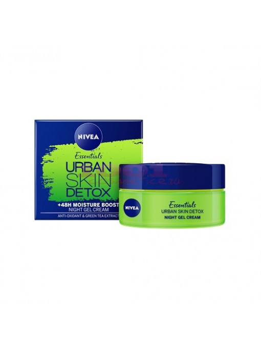 Nivea urban skin defence 48h moisture boost crema hidratanta de noapte 1 - 1001cosmetice.ro