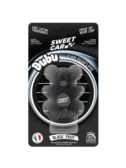 Produse cosmetice online - 1001cosmetice.ro | Odorizant auto bubu – black fruit, sweet car 18 g | 1001cosmetice.ro