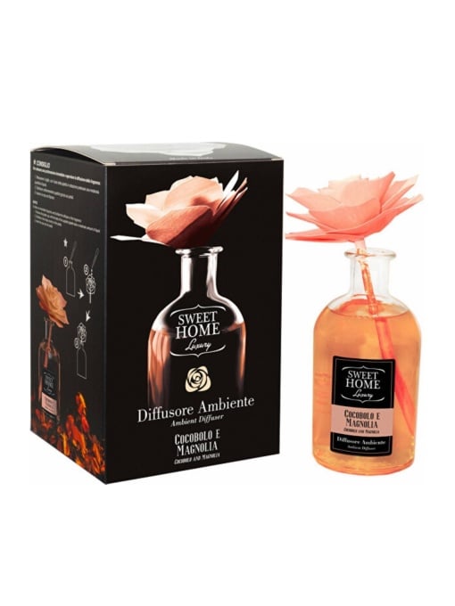 Promotii | Odorizant betisoare pentru camera luxury miros de magnolie si cocobolo, sweet home 250 ml | 1001cosmetice.ro