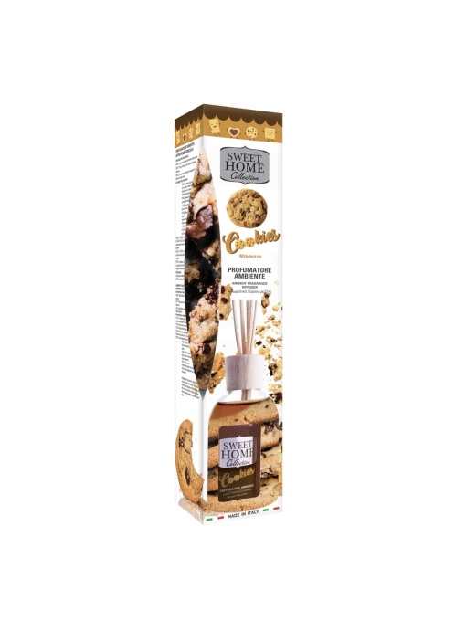 Odorizante camera, sweet home | Odorizant betisoare pentru camera miros de fursecuri sweet home 100 ml | 1001cosmetice.ro