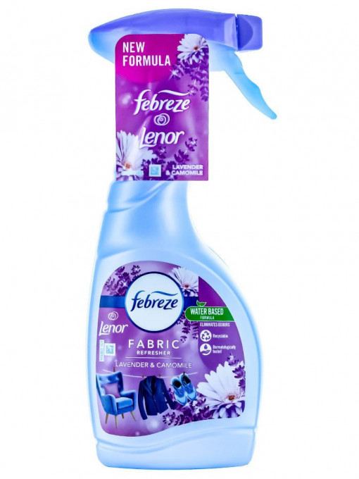 Odorizante camera, febreze | Odorizant spray pentru textile lavender& camomile febreze, 500 ml | 1001cosmetice.ro