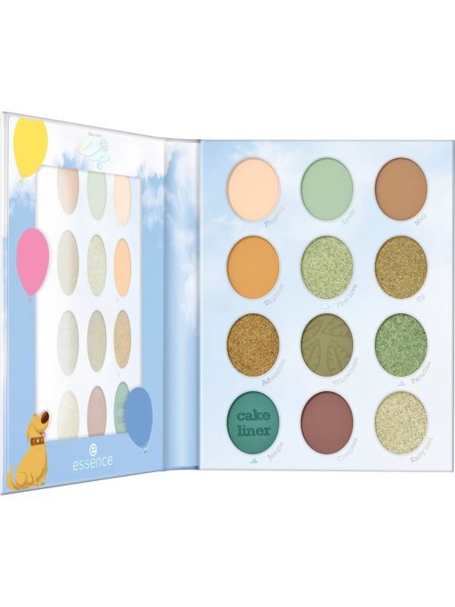 Truse make-up | Paleta de farduri pentru pleoape, disney pixar up, wilderness explorer 02, essence | 1001cosmetice.ro