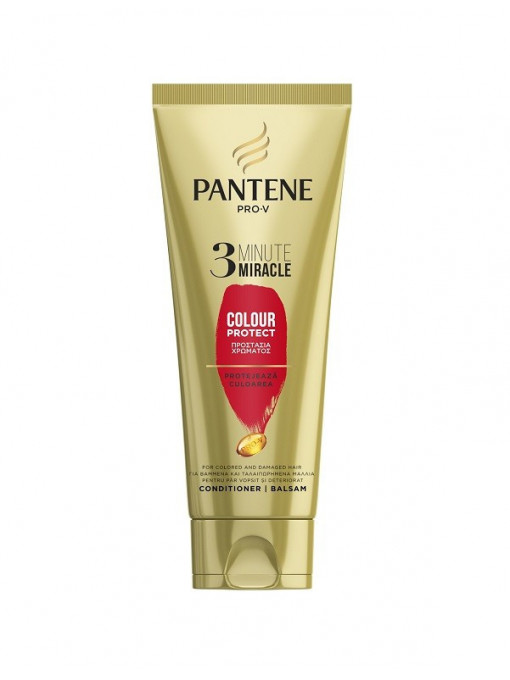 Sampon &amp; balsam | Pantene pro-v 3 minute miracle color protect balsam de par | 1001cosmetice.ro