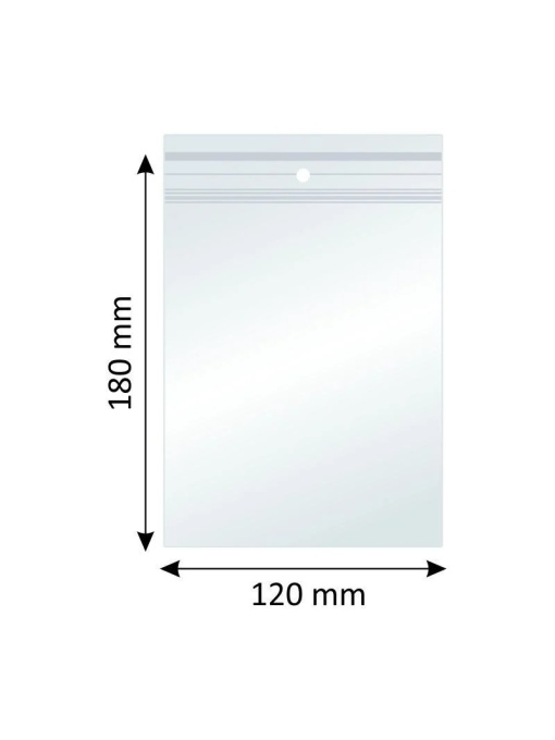 Produse noi | Pungi ziplock din polietilena, 120×180 mm – set 100 bucati clarina 1218 | 1001cosmetice.ro