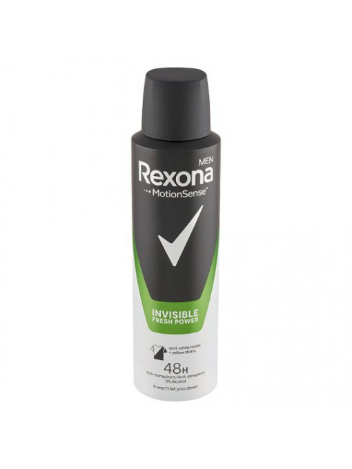 Parfumuri barbati, rexona | Rexona men invisible fresh power antiperspirant spray | 1001cosmetice.ro