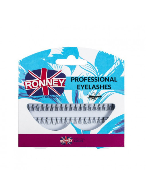 Gene false, ronney | Ronney professional eyelashes gene false fir cu fir knot free short | 1001cosmetice.ro