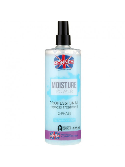 RONNEY PROFESSIONAL MOISTURE POWER SPRAY BI FAZIC PENTRU PAR USCAT SAU NORMAL