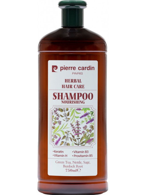 Sampon &amp; balsam, pierre cardin | Sampon hranitor herbal hair care, pierre cardin, 750 ml | 1001cosmetice.ro