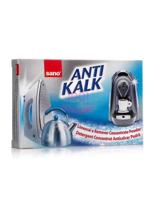 Sano anti kalk detergent concentrat anticalcar pudra 1 - 1001cosmetice.ro