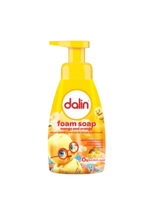 Ingrijire copii | Sapun spuma cu mango dalin, 200 ml | 1001cosmetice.ro