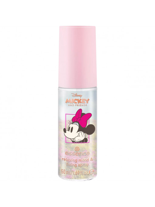 Spray fixare machiaj Relaxing mood Disney Mickey and Friends, Essence, 50 ml