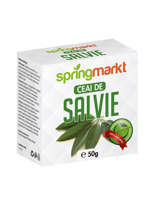 Suplimente &amp; produse bio | Springmarkt ceai salvie | 1001cosmetice.ro