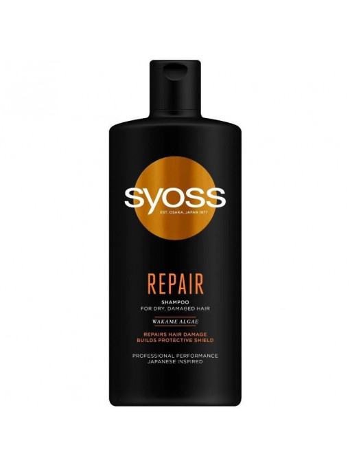 Par, syoss | Syoss repair therapy sampon pentru par deteriorat | 1001cosmetice.ro