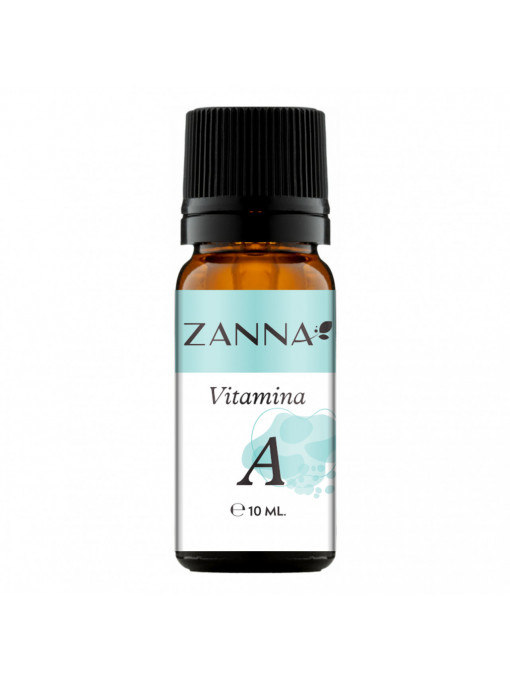 Ulei cosmetic cu Vitamina A, uz extern, Zanna, 10 ml