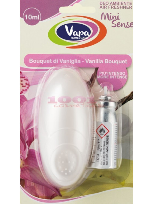 Vapa mini sense odorizant spray pentru incaperi vanilla bouquet 1 - 1001cosmetice.ro