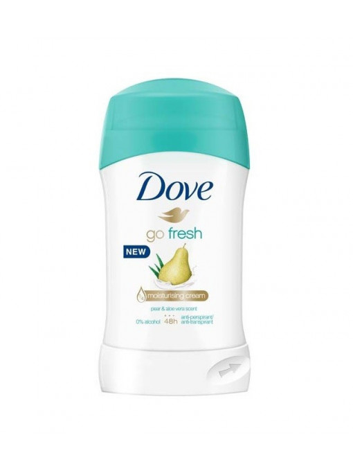 Antiperspirant deodorant stick go fresh pear & aloe vera, dove 1 - 1001cosmetice.ro