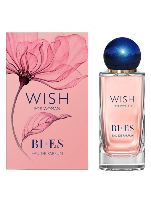 Eau de parfum dama, bi es | Apa de parfum wish, bi-es, 100 ml | 1001cosmetice.ro
