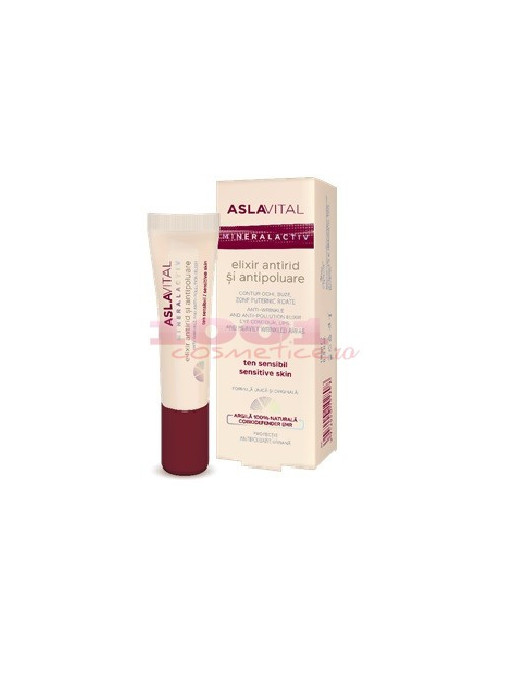 Aslavital | Aslavital elixir antirid si antipoluare pentru ochi si buze | 1001cosmetice.ro
