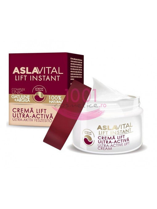 Creme fata | Aslavital lift instant crema lift ultra activa | 1001cosmetice.ro