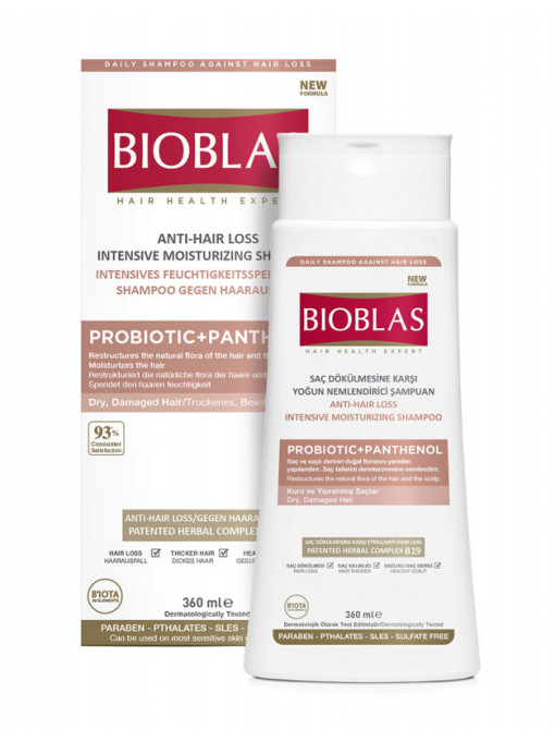 Par, bioblas | Bioblas sampon anticadere cu probiotic si pantenol | 1001cosmetice.ro